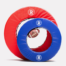 football tackling ring doughnut